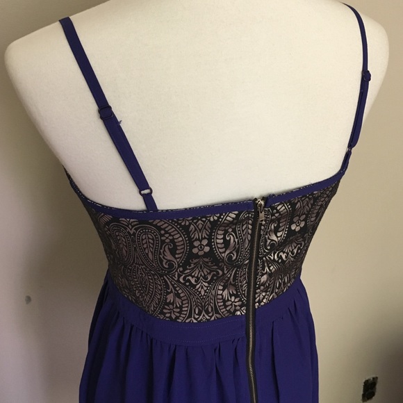 🎉 Jealous Tomato Patterned Bodice Cocktail Dress - Picture 4 of 6